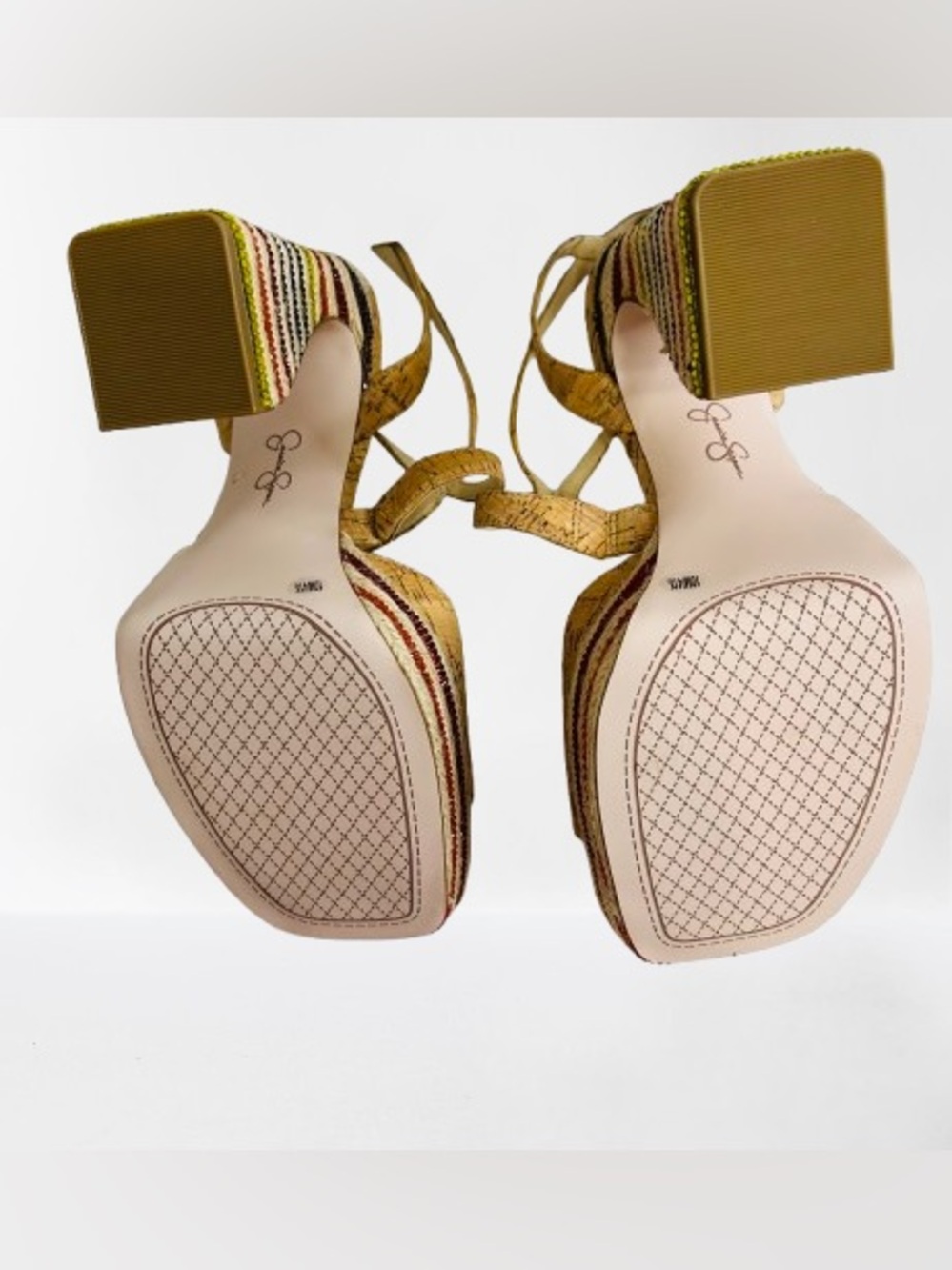 Jessica Simpson Women’s Dosia Strappy Platform Dress Sandals - Picture 8 of 15